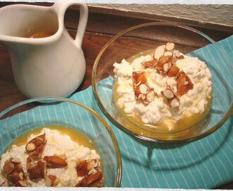 Ris a la Mande – Danish rice pudding dessert