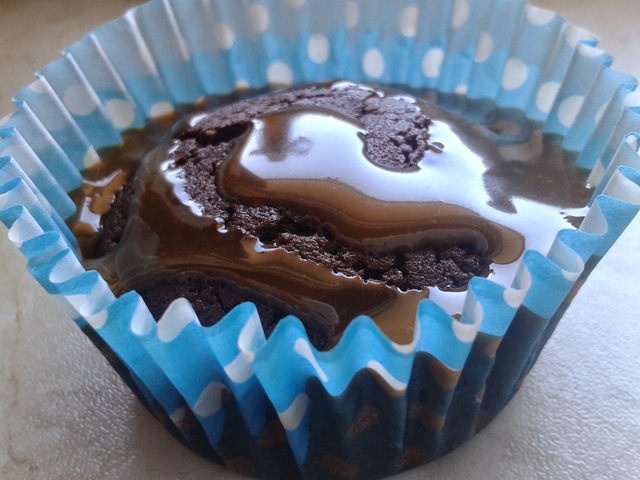 Chokolade-Lakrids muffins