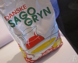 Gul sagosuppe