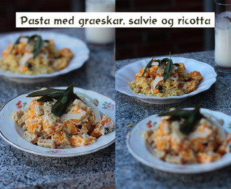 Pasta med græskar, ricotta og salvie