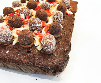 Sund sukkerfri og glutenfri chokoladekage – 1 års fødselsdag i vuggestuen.