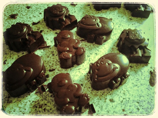 Chokolader m. Hindbærkaramel
