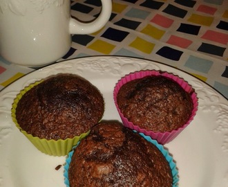 Amerikanske chokolademuffins