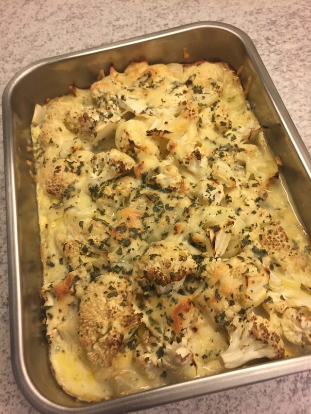 Blomkålsgratin