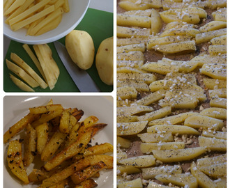 Pommes frites med hvidløg og parmesan