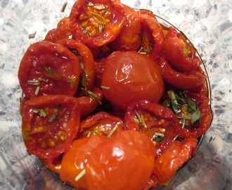 Ovntørrede tomater
