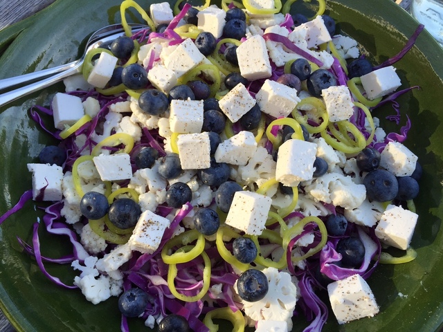 Salat med knas