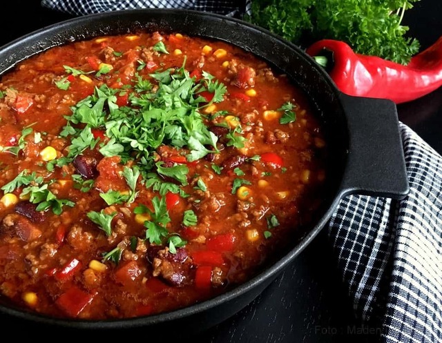 Den lækreste chili con carne – i ovnen…