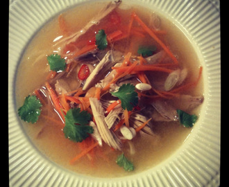 thai suppe med kylling