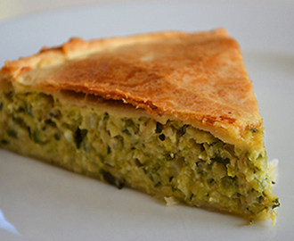 Tourte de courgettes