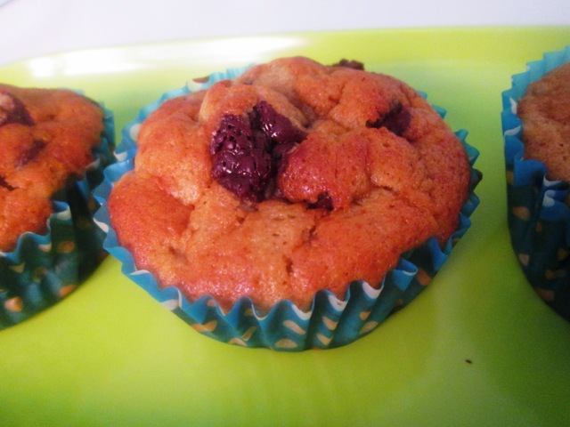 Bananmuffins med Chokolade