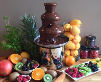Konkurrence: Vind en chokoladefontæne til hjemmebrug