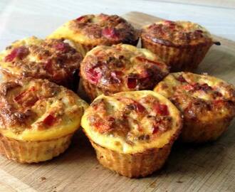 Tirsdagstip: lowcarb æggemuffins er perfekte proteiner på farten!