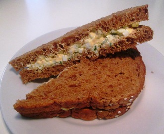 Sandwich med Æggesalat