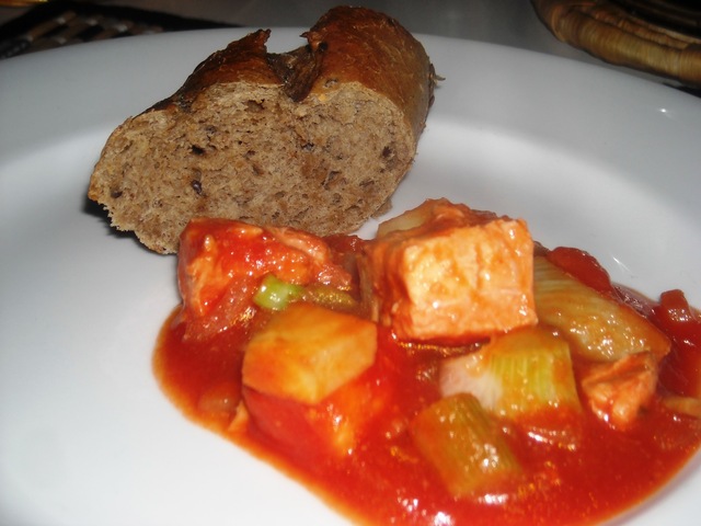 Fiskeragout med Tomat og Fennikel