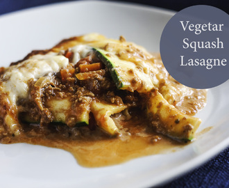 Vegetar squash lasagne