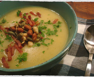 Homemade potato soup