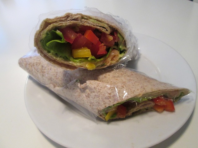 Wrap med Røget Laks og Avocado