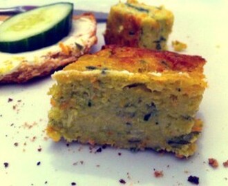 Zucchini slice