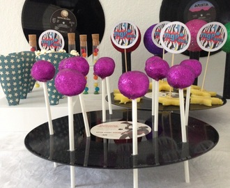 Cake Pops / Pop Cakes opskrift med glimmer