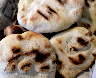 Fladbrød på grill