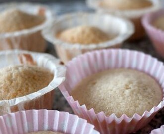 Kagedej til cupcakes - Vanille cupcakes - grundopskrift