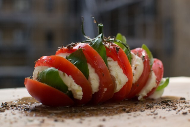 Italiensk tomatsalat – caprese