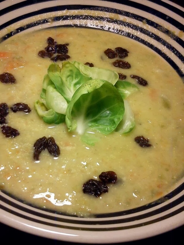 Rosenkål - gulerods Suppe med kokosmælk