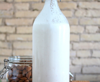 Hjemmelavet mandelmælk