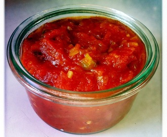 Hjemmelavet Tomatsalsa