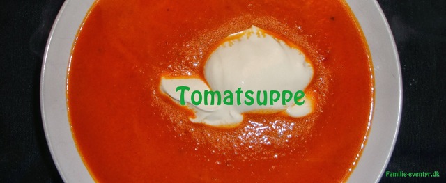 Opskrift: Tomatsuppe