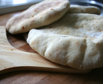 Hjemmelavet Pita med Gyros