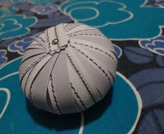 Ohje: paperinen joulupallo