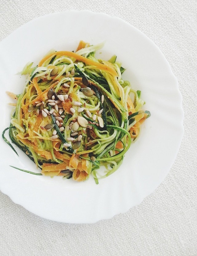 Raw Avocado Pasta