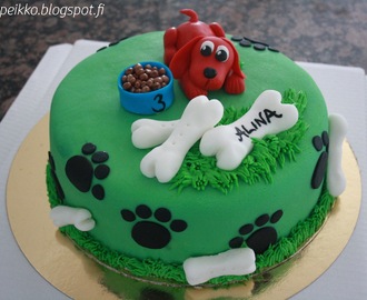 Clifford, iso punainen koira -kakku