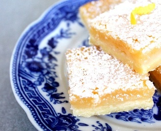 Lemon bars / Sitruunaruudut