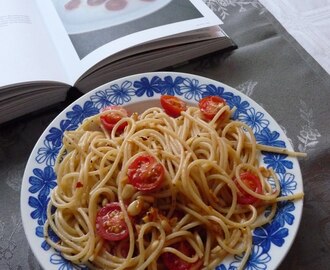 Spaghetti con pomodoro e olio