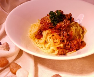 I love it every day - spaghetti bolognese