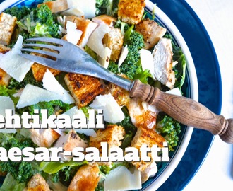 Caesar-salaatti lehtikaalista