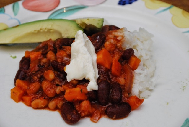 Ei koulun chili con carne