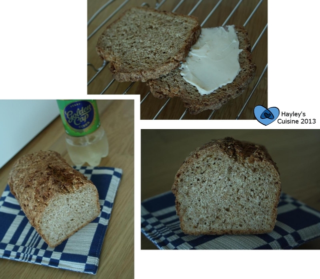 Siiderileipä - cider quick bread loaf
