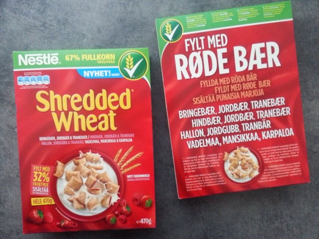 Buzzador -testissä Nestle Shredded Wheat -murot