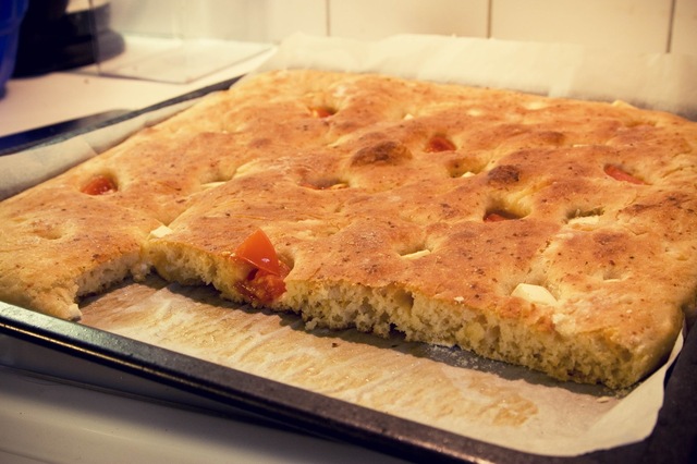 Feta focaccia