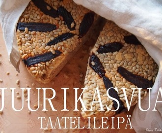 Juurikasvua: Taatelileipä