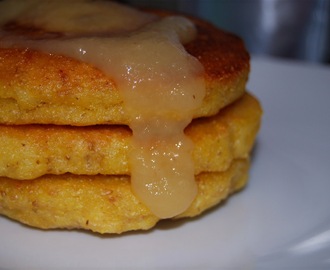 Sweet cornmeal pancakes for breakfast?