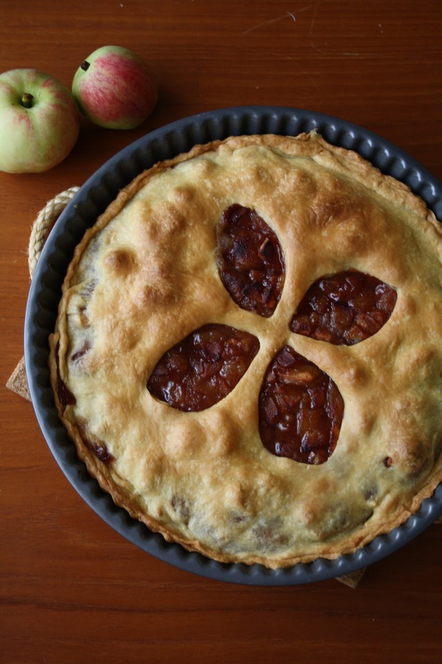 Oman maan omenapiirakka Apple Pie Over sea