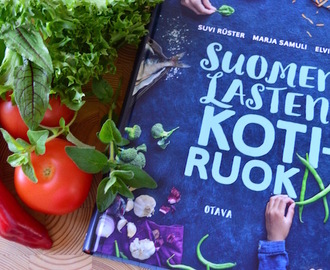 Apukokit tekivät ruokaa Suomen lasten kotiruoka -kirjasta