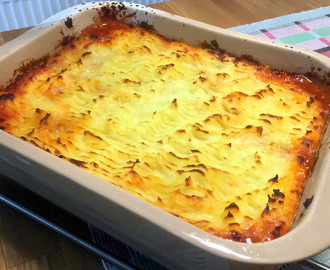 Arkiruokaa useammalle päivälle: Shepherd's Pie