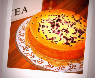 Leilas New York blueberry cheesecake