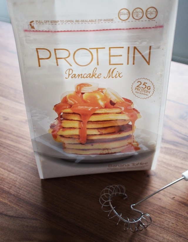 Banana-Toffee Protein Pancake Mix